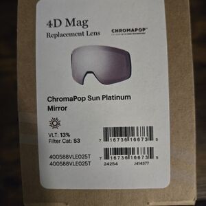 Smith Optics ChromaPop Sun Platinum Mirror Replacement Lens